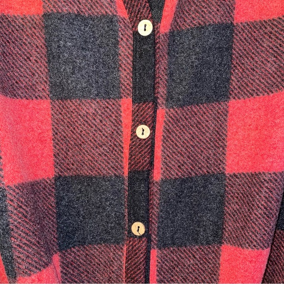 Red & Black Buffalo Check Long Sleeve Top - Picture 4 of 4